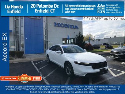 Certified 2024 Honda Accord EX