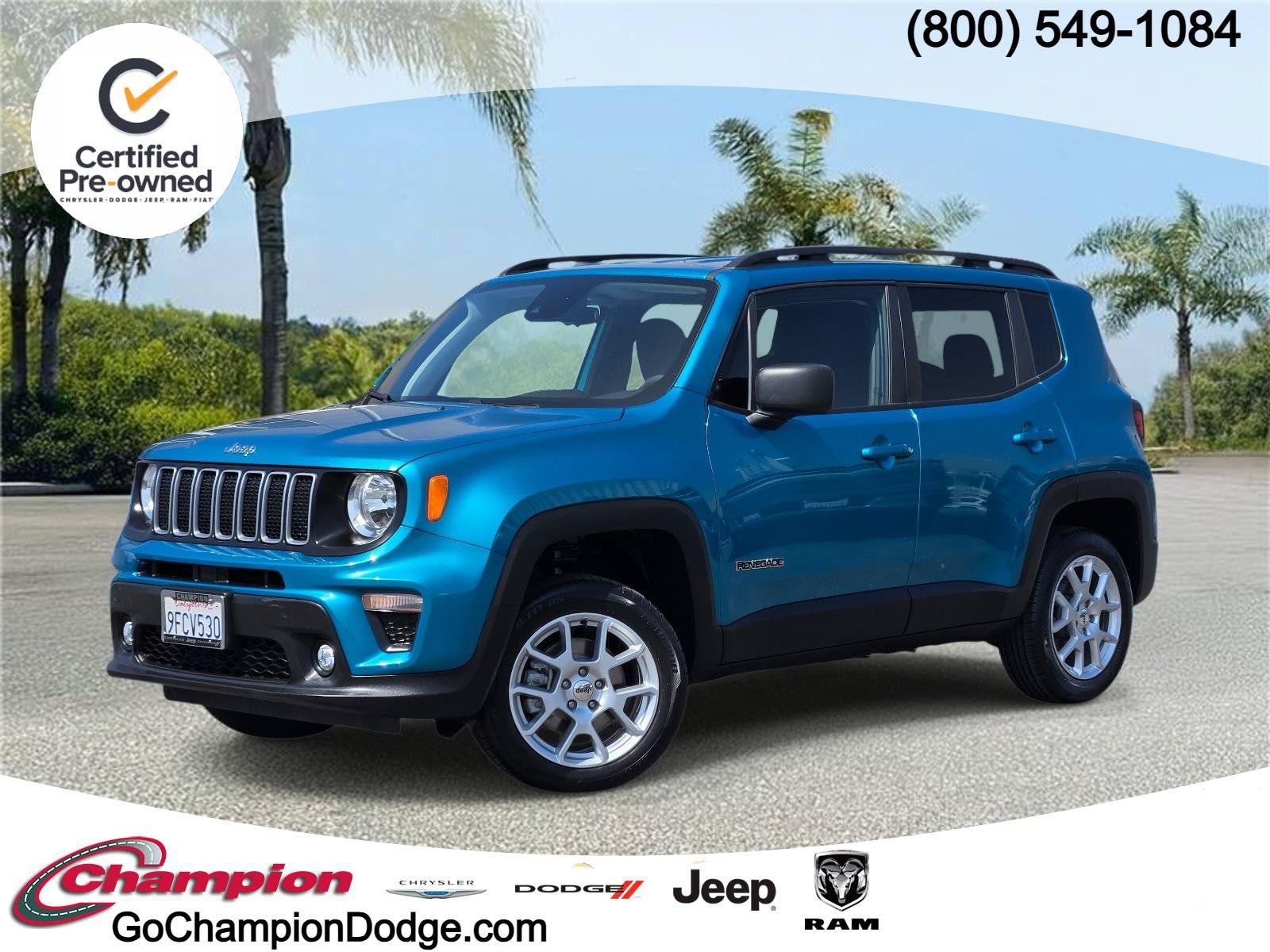 Used 2022 Jeep Renegade Latitude AWD/4WD image 1