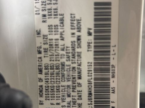 Used 2015 Honda CR-V LX image 30