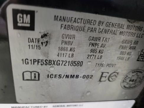 Used 2016 Chevrolet Cruze LT image 39