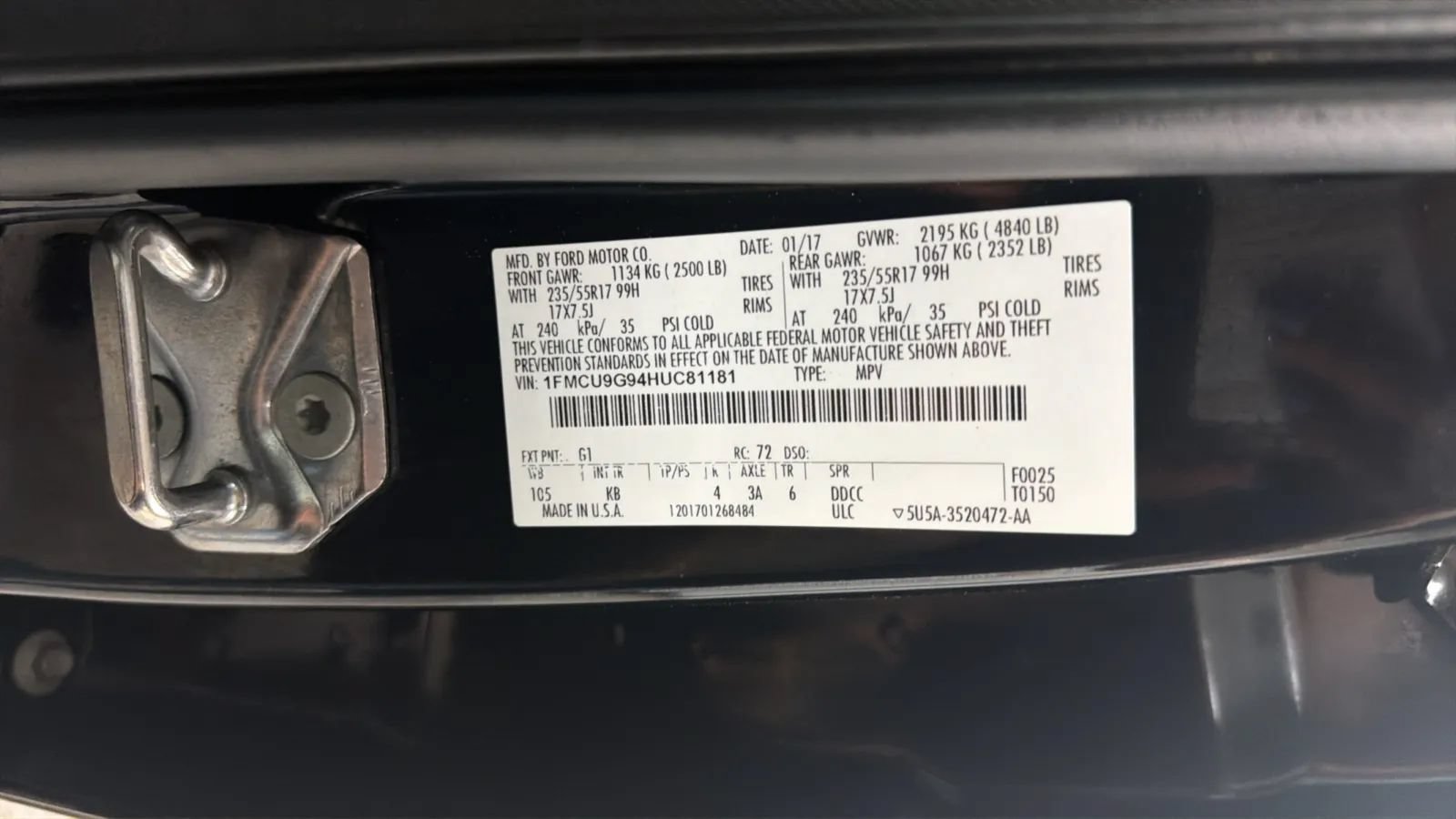 Used 2017 Ford Escape SE AWD/4WD image 22