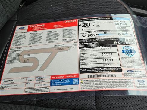 New 2026 Ford Explorer ST w/ Sun And Sound Package image 18