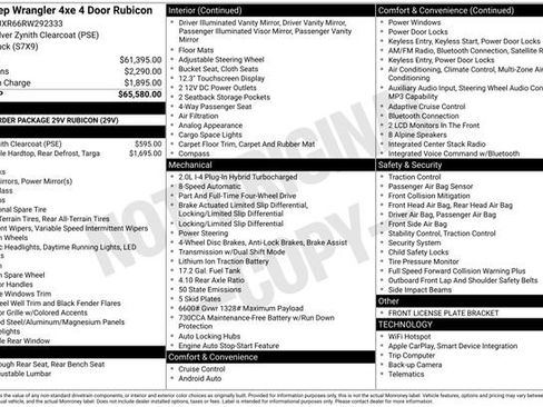 Used 2024 Jeep Wrangler Unlimited Rubicon 4xe image 28