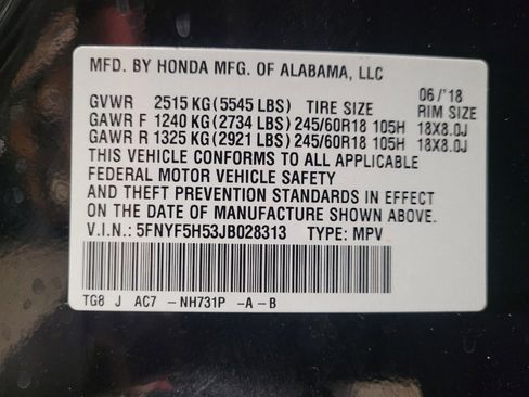 Used 2018 Honda Pilot EX-L image 33