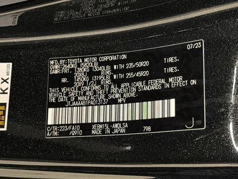 Certified 2023 Lexus RZ 450e Premium w/ Accessory Package (Z1) image 34