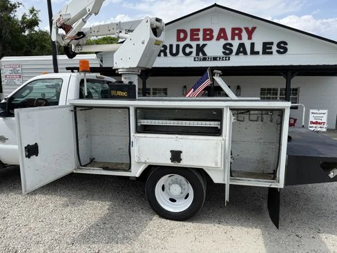 Used 2012 Ford F550 4x4 Regular Cab Super Duty w/ Snow Plow Prep Pkg image 13