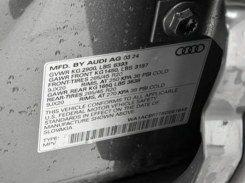 Used 2025 Audi Q7 2.0T Premium w/ Convenience Package AWD/4WD image 31