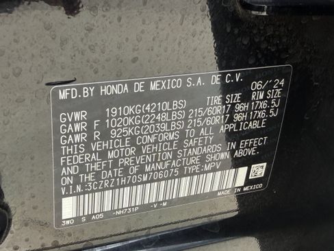 Used 2025 Honda HR-V EX-L image 35