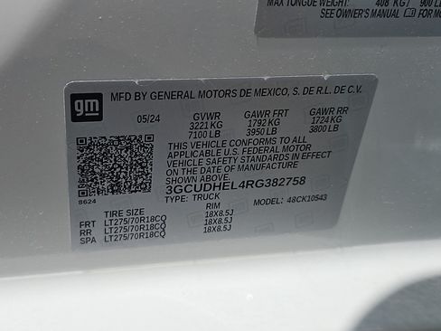 Used 2024 Chevrolet Silverado 1500 ZR2 w/ Technology Package AWD/4WD image 33