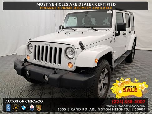 Used 2018 Jeep Wrangler Unlimited Sahara AWD/4WD image 1