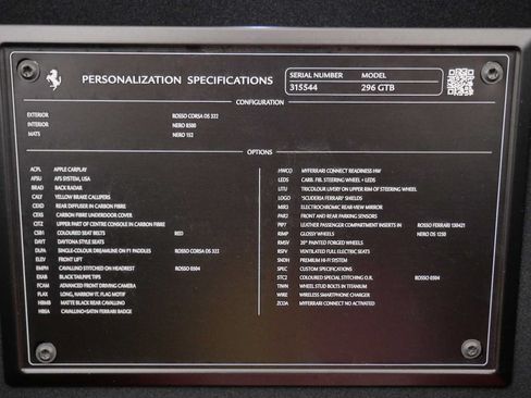 Used 2025 Ferrari 296 GTB RWD image 29