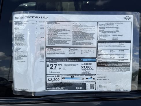 New 2027 MINI Cooper Countryman S AWD/4WD image 26