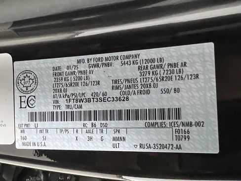 Used 2025 Ford F350 Lariat w/ Lariat Ultimate Package image 68