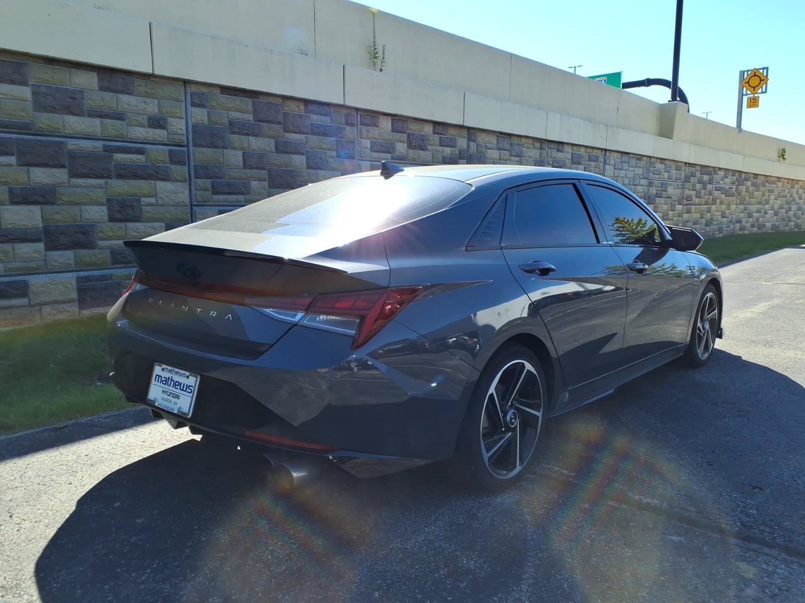 Used 2023 Hyundai Elantra N Line w/ Preferred Accessory Package FWD image 10