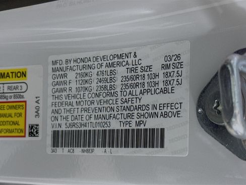 New 2026 Honda CR-V EX image 37