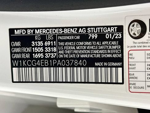 Certified 2023 Mercedes-Benz EQS 580 4MATIC Sedan image 32