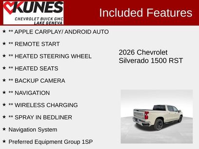 New 2026 Chevrolet Silverado 1500 RST