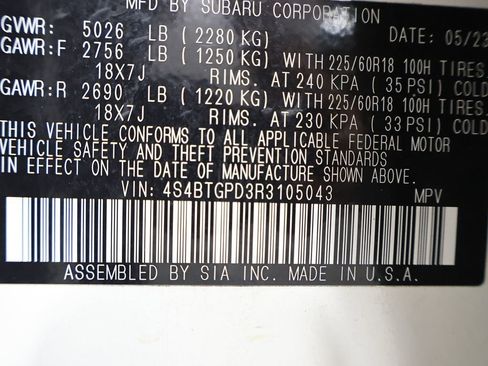 Used 2024 Subaru Outback Touring XT image 12