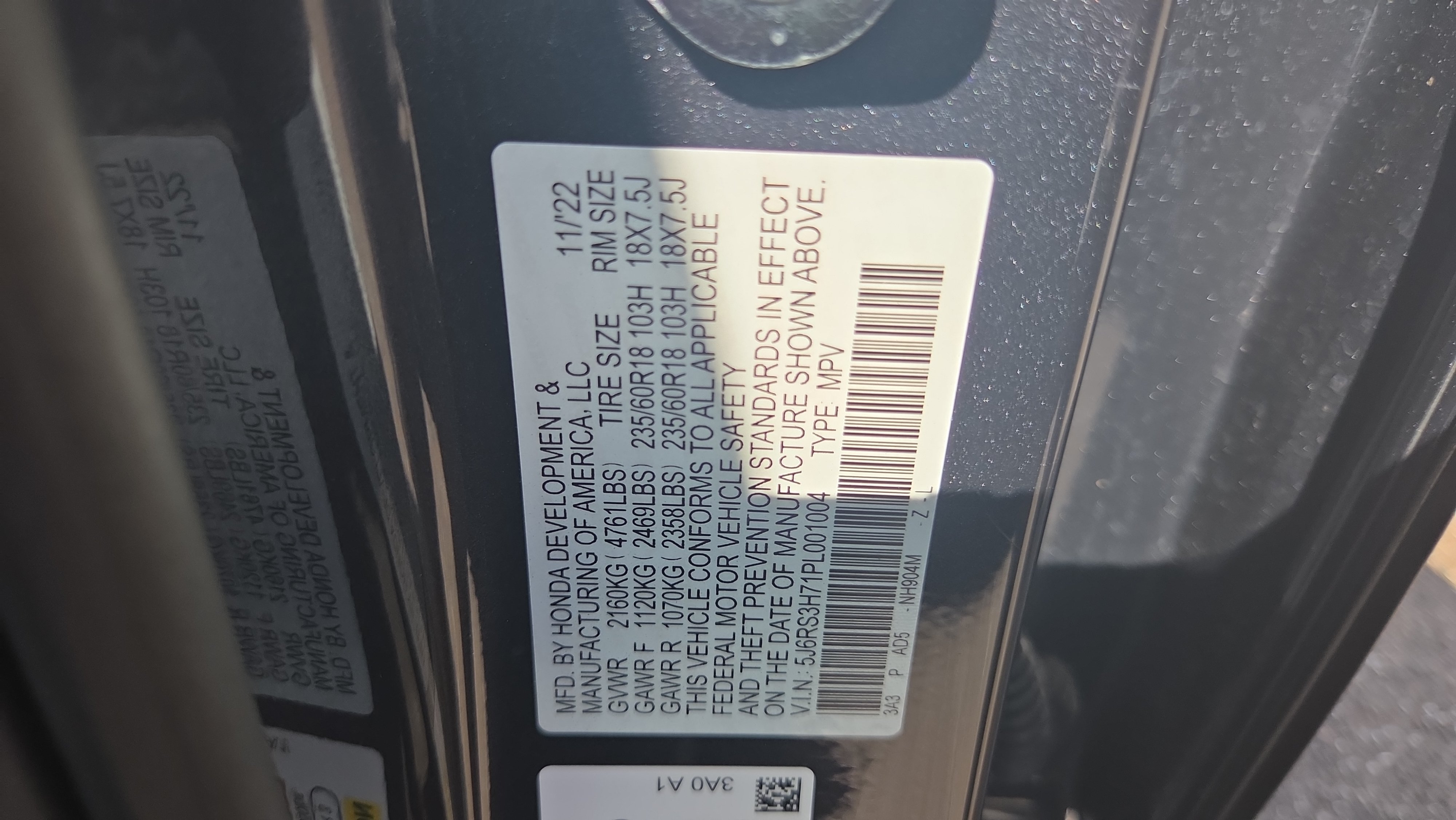 Certified 2023 Honda CR-V EX-L image 38