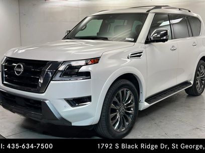 Used 2023 Nissan Armada Platinum w/ Captain's Chairs Package
