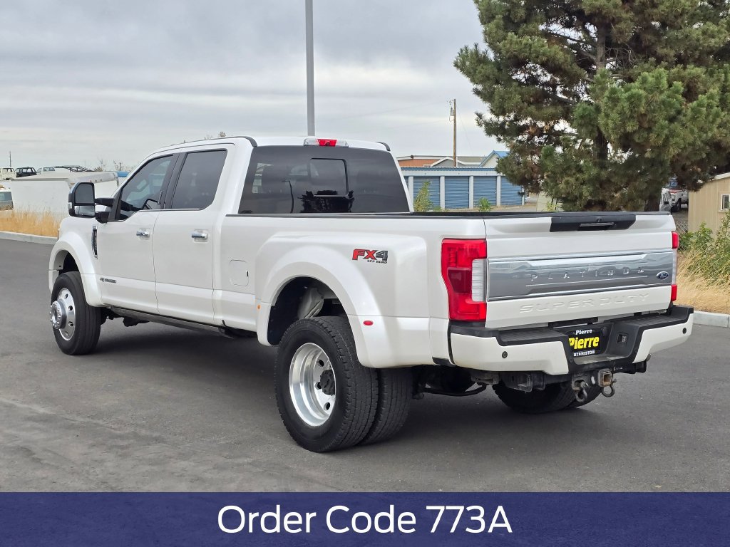 Used 2019 Ford F450 Platinum w/ Platinum Ultimate Package AWD/4WD image 4