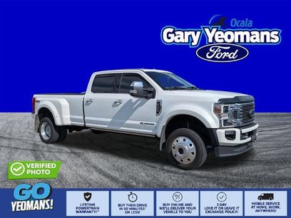 Certified 2020 Ford F450 Platinum w/ FX4 Off-Road Package