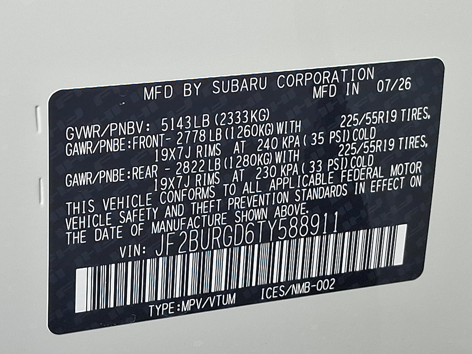 New 2026 Subaru Outback Limited XT AWD/4WD image 19