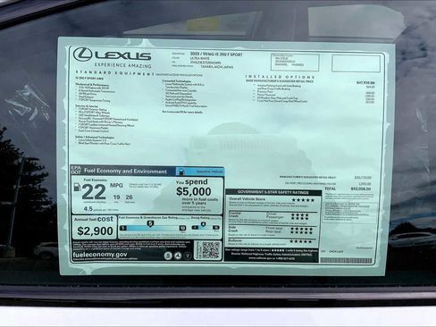 New 2025 Lexus IS 350 F Sport image 21