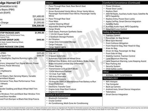 Used 2024 Dodge Hornet GT w/ GT Blacktop Package image 4