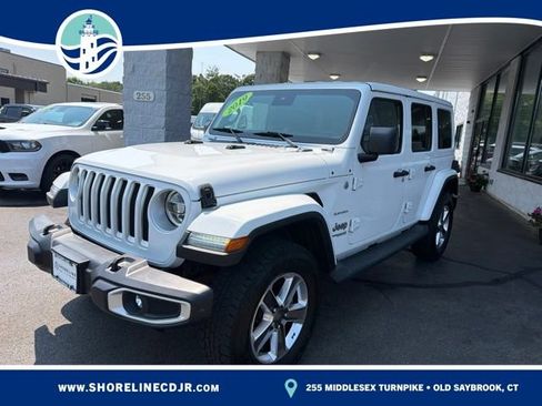 Used 2019 Jeep Wrangler Unlimited Sahara w/ Dual Top Group AWD/4WD image 1