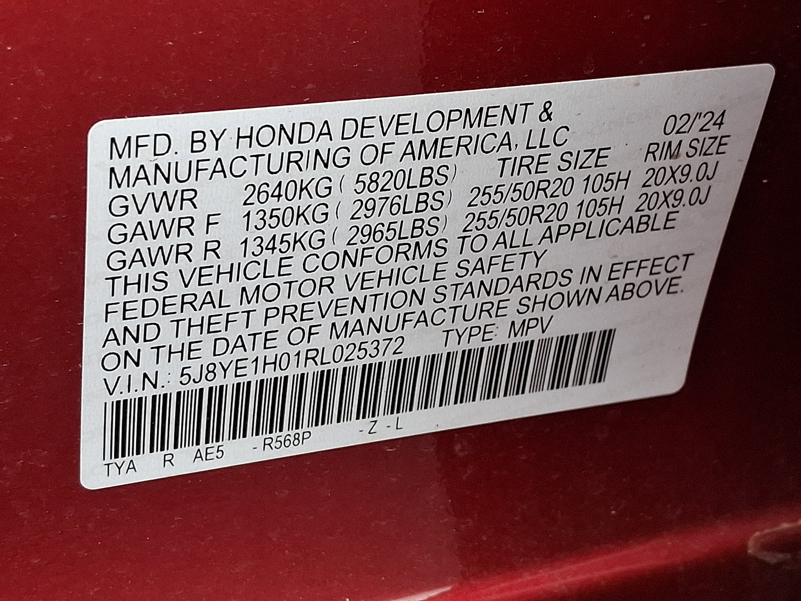 Certified 2024 Acura MDX A-Spec AWD/4WD image 31
