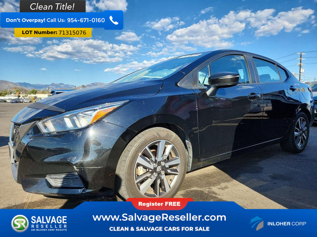 Used 2021 Nissan Versa SV FWD image 1