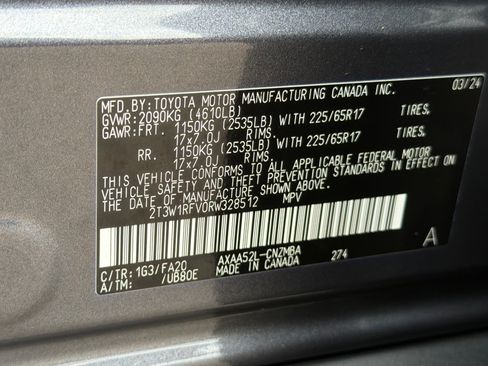 Certified 2024 Toyota RAV4 XLE FWD image 29