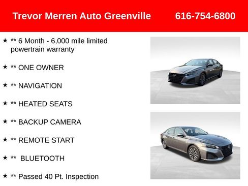 Used 2023 Nissan Altima 2.5 SV w/ SV Premium Package FWD image 7