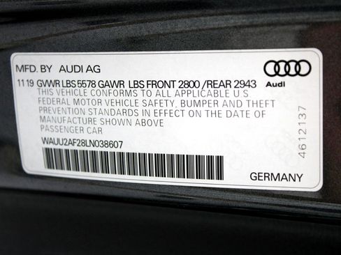 Used 2020 Audi A7 3.0T Premium Plus w/ Premium Plus Package image 91