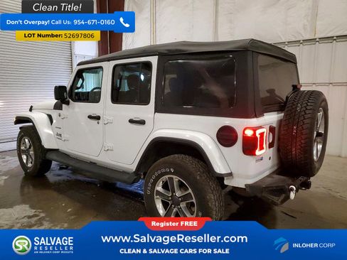 Used 2019 Jeep Wrangler Unlimited Sahara w/ Safety Group AWD/4WD image 3