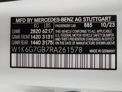 Used 2024 Mercedes-Benz S 580 4MATIC Sedan w/ AMG Line image 40