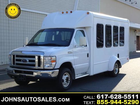 Used 2016 Ford E-350 and Econoline 350 Super Duty w/ Shuttle Bus Prep Package image 1
