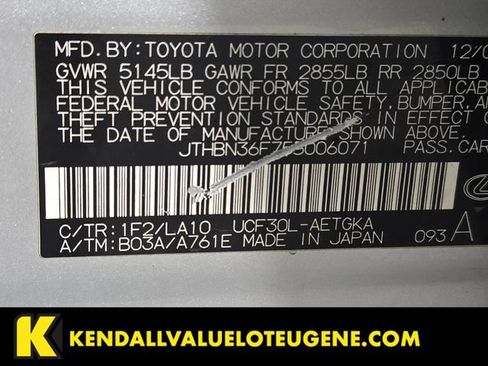 Used 2005 Lexus LS 430 RWD image 10
