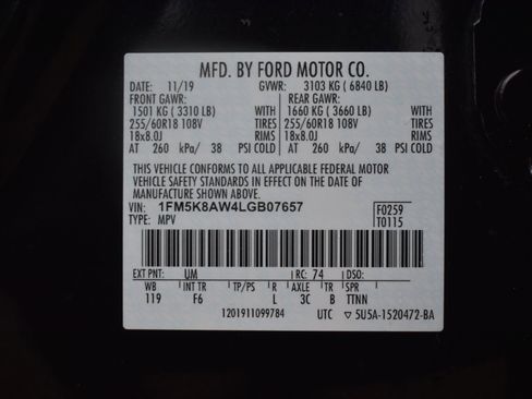 Used 2020 Ford Explorer 4WD Police Interceptor w/ Ultimate Wiring Package image 25