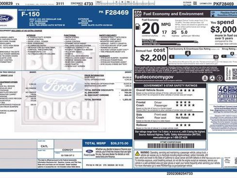 Used 2023 Ford F150 XL w/ XL Chrome Appearance Package RWD image 2