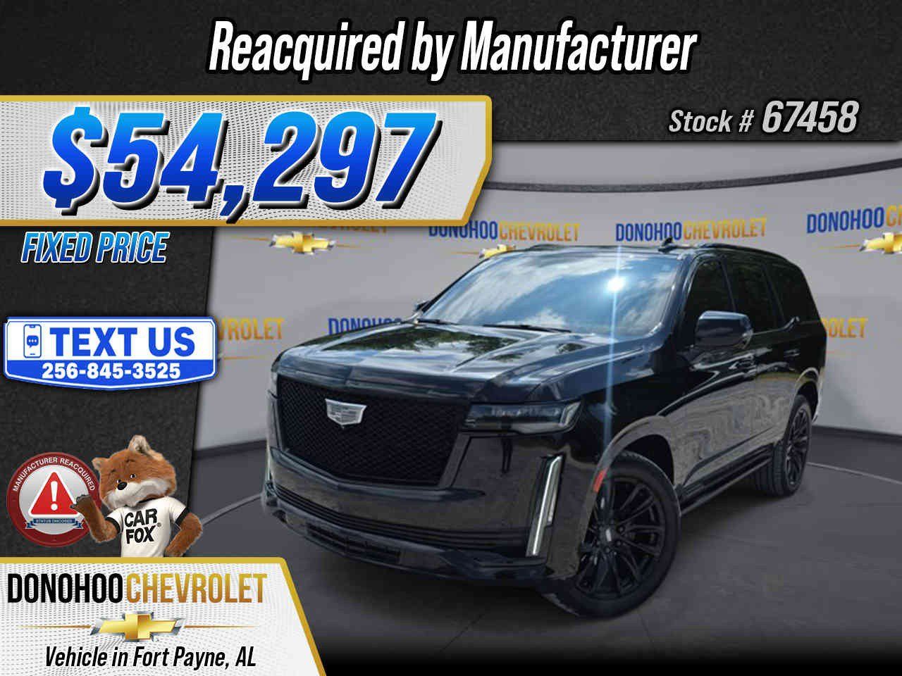 Used 2021 Cadillac Escalade Sport w/ Driver Assist Tech Package RWD image 1