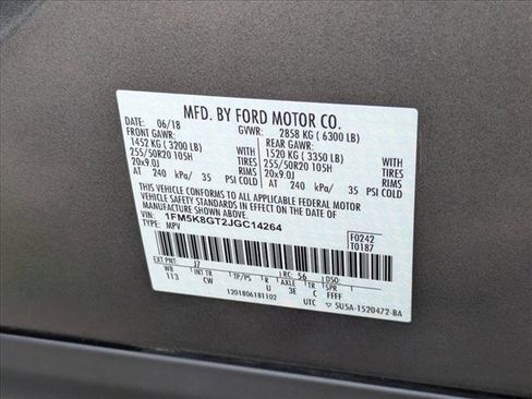 Used 2018 Ford Explorer Sport w/ Equipment Group 401A AWD/4WD image 24