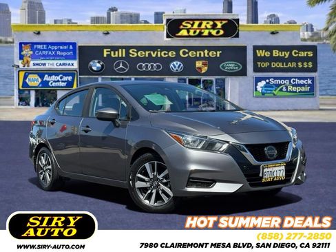 Used 2020 Nissan Versa SV FWD image 1