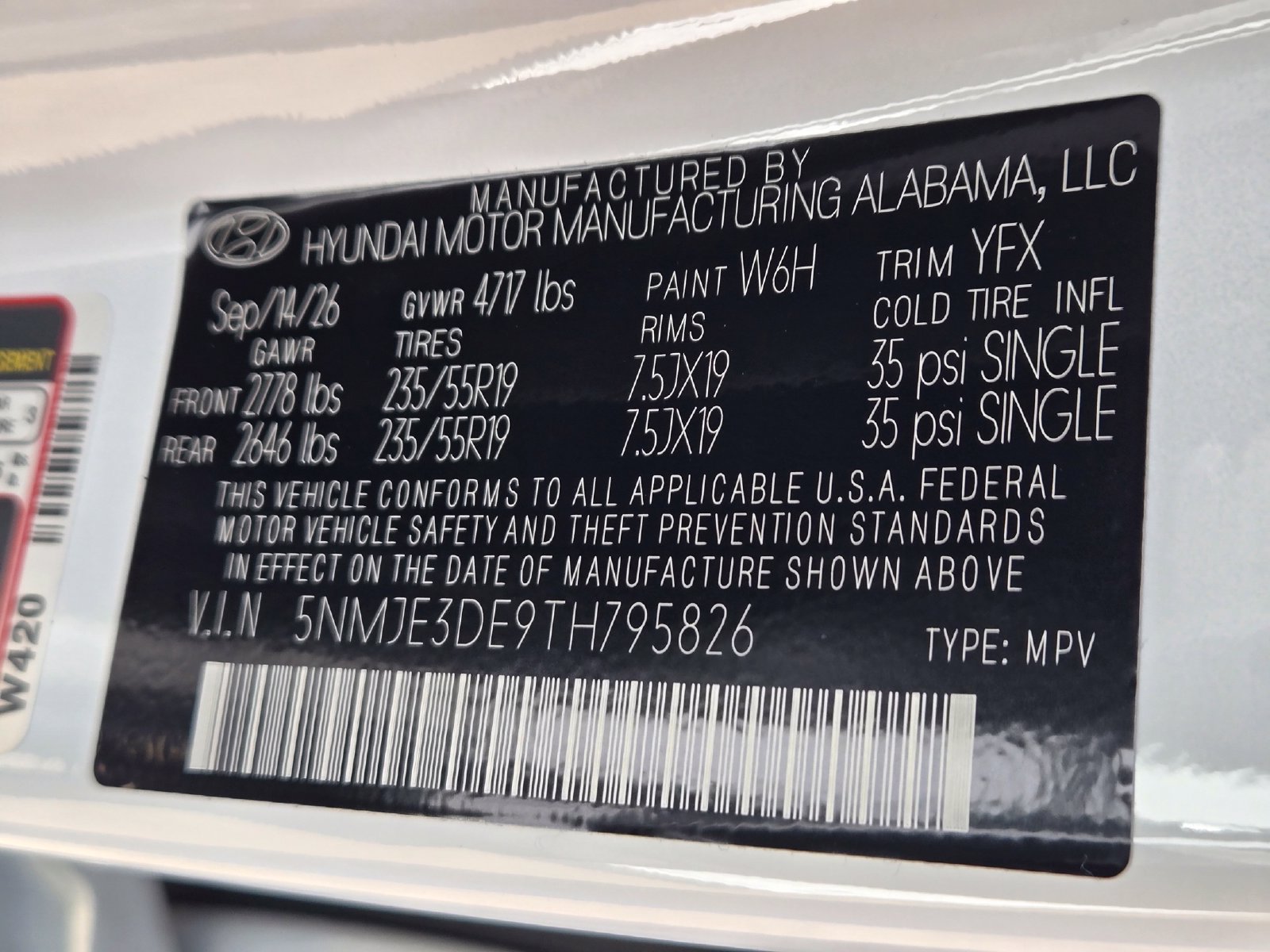 New 2026 Hyundai Tucson Limited FWD image 21