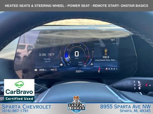 Certified 2026 Chevrolet Equinox LT w/ LPO, Floor Liner Package AWD/4WD image 15