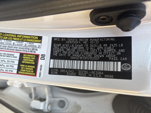 Used 2023 Lexus ES 350 w/ Premium Package FWD image 35
