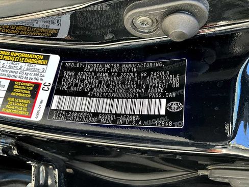 Used 2019 Toyota Avalon Touring w/ Advanced Safety Package image 36