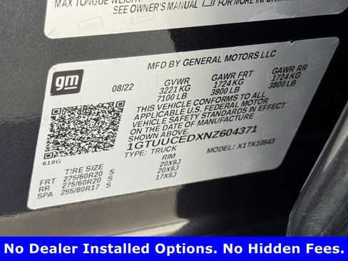 Used 2022 GMC Sierra 1500 Elevation AWD/4WD image 27