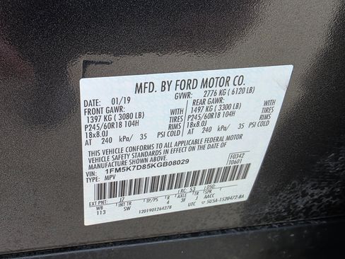 Used 2019 Ford Explorer XLT w/ Equipment Group 202A image 31